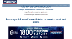 Desktop Screenshot of marathon-sports.com
